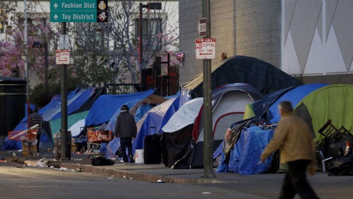 Inspectors find deplorable conditions on L.A.'s skid row ...